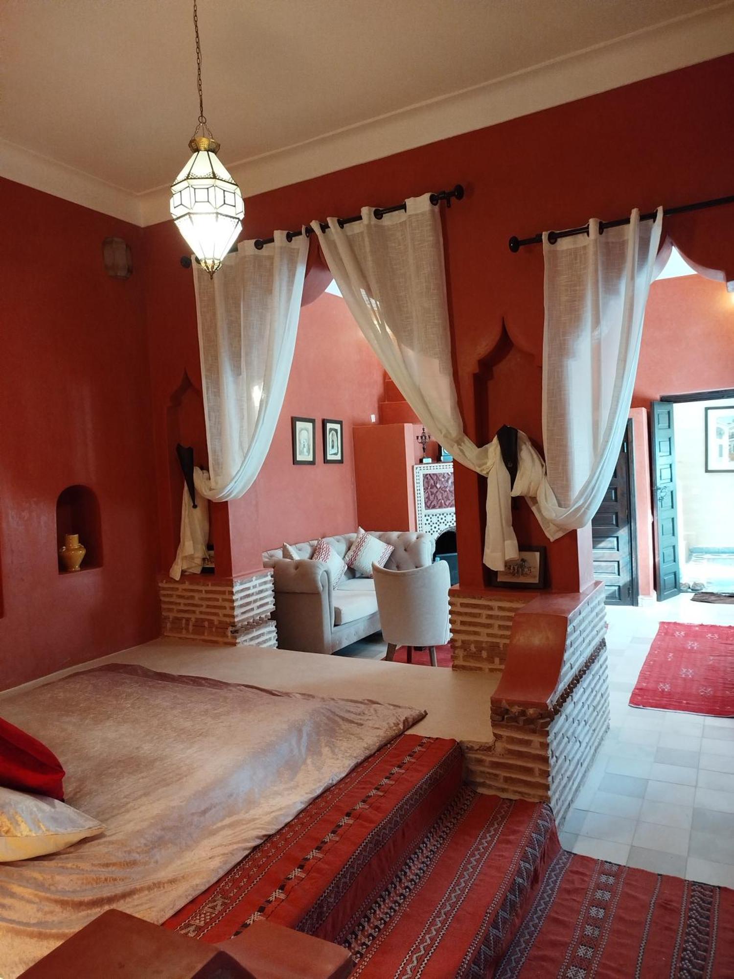 Riad Les Trois Mages Marrakesch Exterior foto